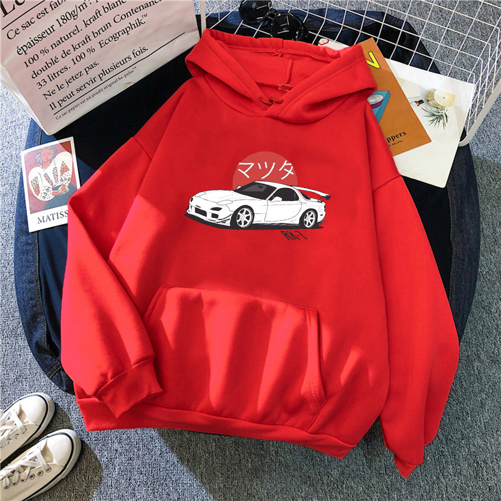 Stay stylish & cozy with our trendy hoodies for men and women—perfect for any casual look! color red