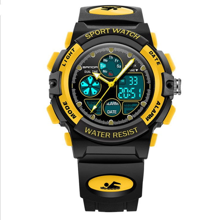 Durable, fun, and functional! Kids Sports Shock LED Watch with alarm – perfect for active kids!