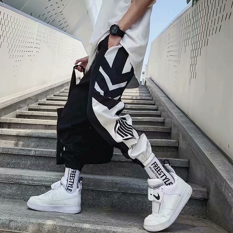 Stay fresh and stylish with our Men's Hip-Hop Trousers—comfort, versatility, and urban flair!