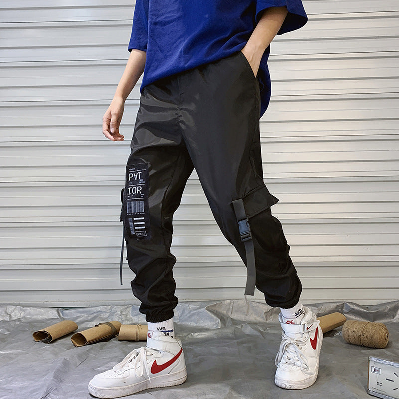 Stay fresh and stylish with our Men's Hip-Hop Trousers—comfort, versatility, and urban flair!