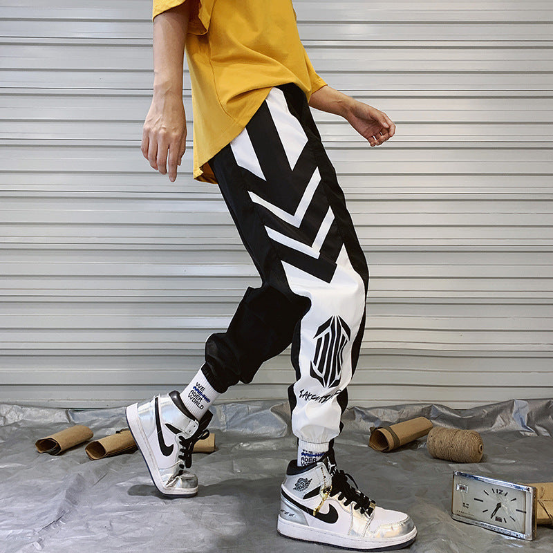 Stay fresh and stylish with our Men's Hip-Hop Trousers—comfort, versatility, and urban flair!