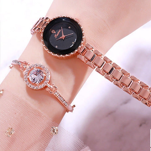Waterproof quartz ladies watch