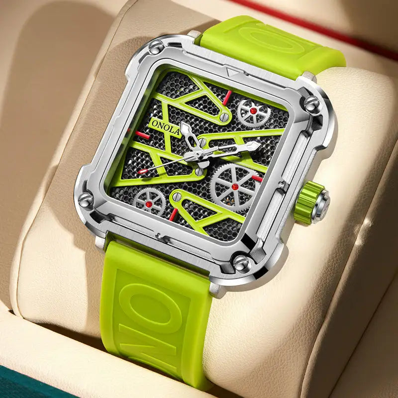 Elevate your style with the ONOLA Hollow Luxury Automatic Watch – precision, elegance, and power! 
