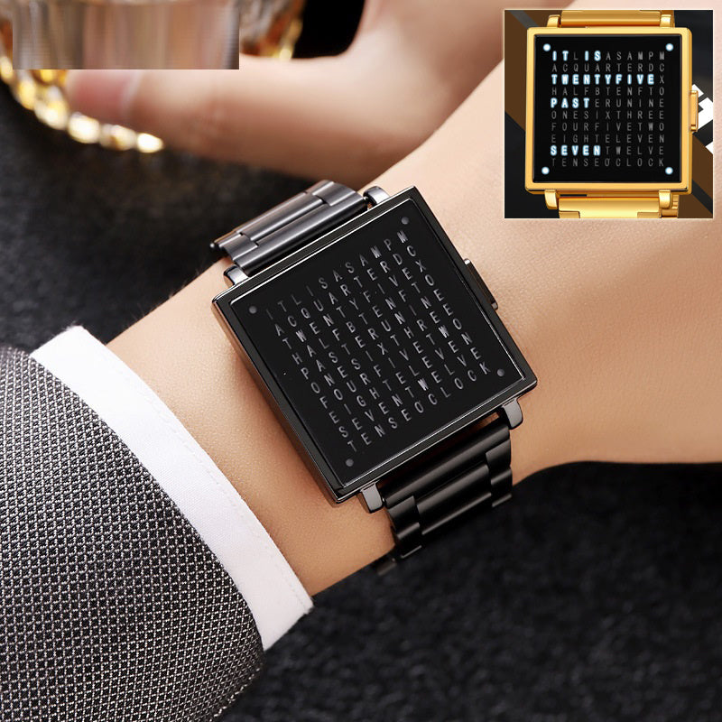 Durable Military LED Watch – Waterproof, Stylish, Perfect for Outdoor Adventures & Everyday Use! Color black and golden 