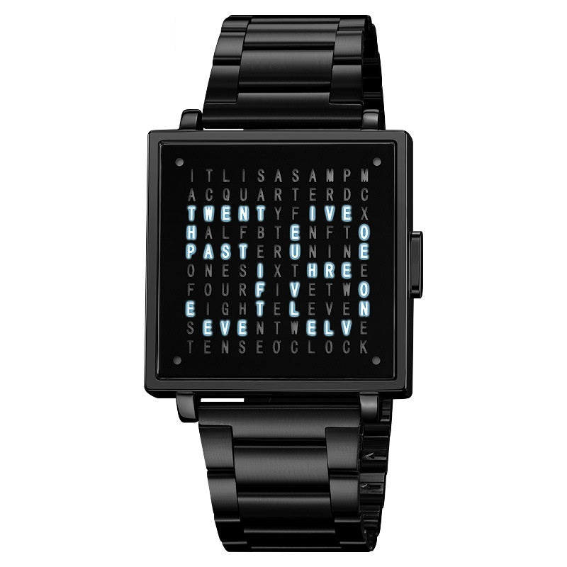 Durable Military LED Watch – Waterproof, Stylish, Perfect for Outdoor Adventures & Everyday Use! Color black 