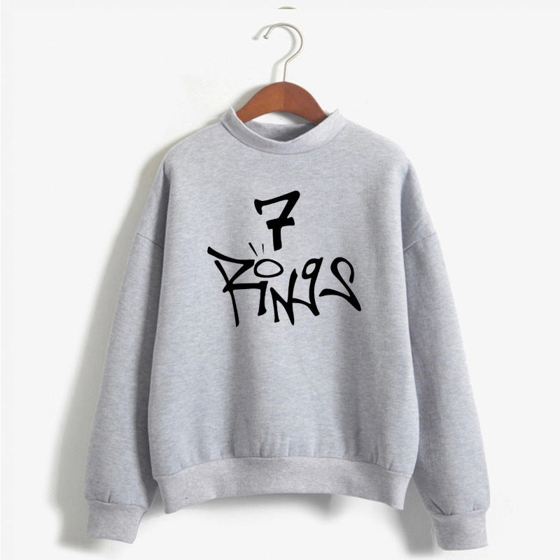 Slay in style with Ariana Grande-inspired hoodies! Cozy, chic, and perfect for every fan. 💖✨ color white and black 