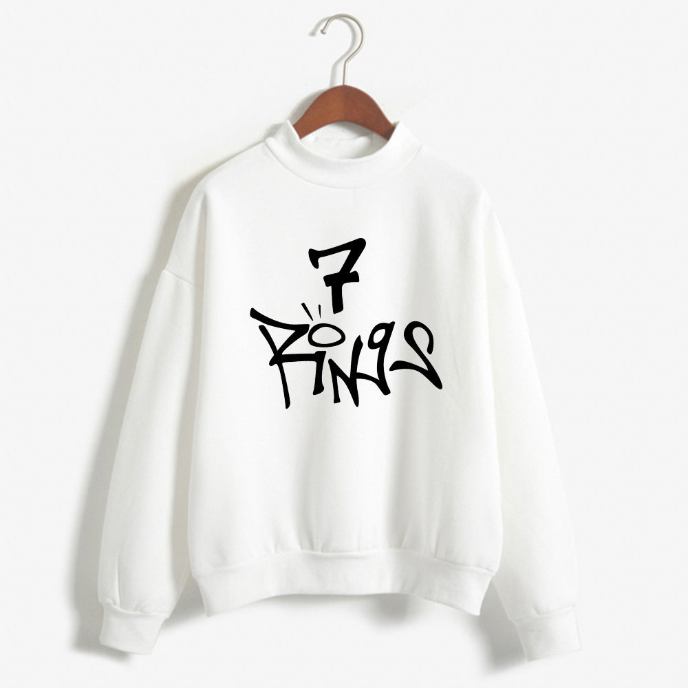 Slay in style with Ariana Grande-inspired hoodies! Cozy, chic, and perfect for every fan. 💖✨ color white 