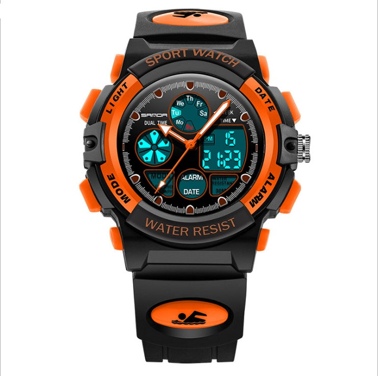 Durable, fun, and functional! Kids Sports Shock LED Watch with alarm – perfect for active kids!