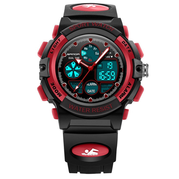 Durable, fun, and functional! Kids Sports Shock LED Watch with alarm – perfect for active kids!