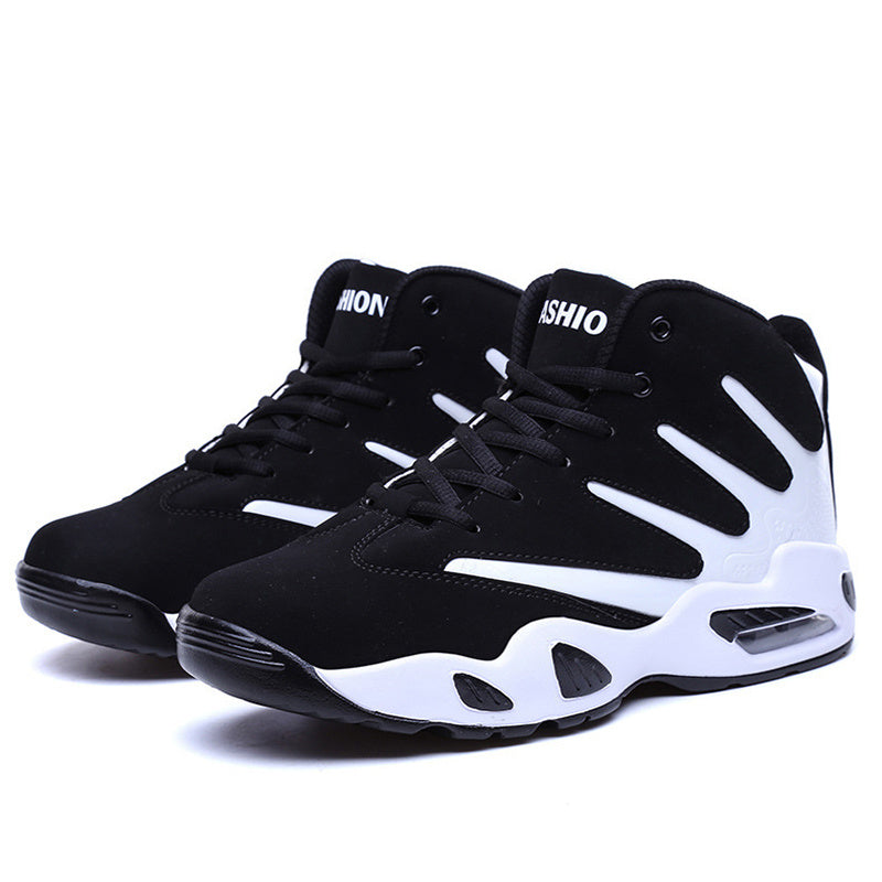 Elevate your game with Men’s Air Cushion Basketball Shoes—comfort, durability, and style combined