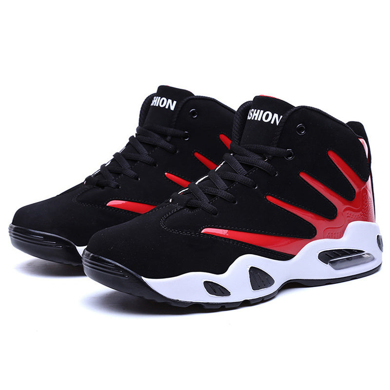 Elevate your game with Men’s Air Cushion Basketball Shoes—comfort, durability, and style combined