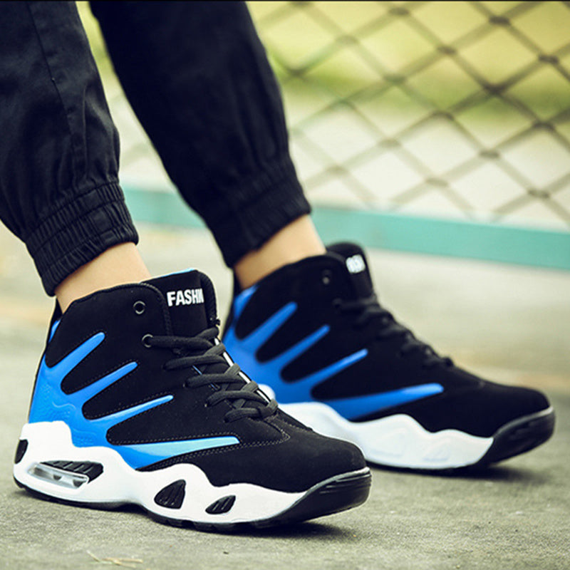Elevate your game with Men’s Air Cushion Basketball Shoes—comfort, durability, and style combined