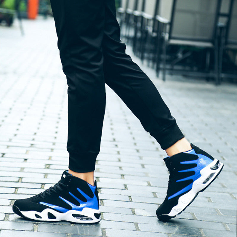 Elevate your game with Men’s Air Cushion Basketball Shoes—comfort, durability, and style combined