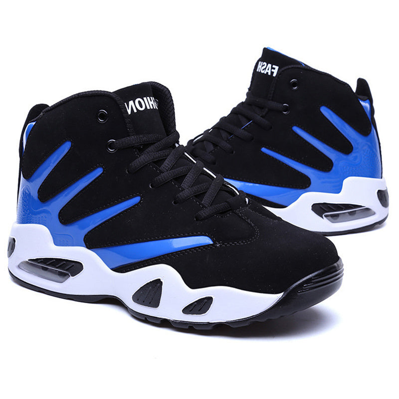 Elevate your game with Men’s Air Cushion Basketball Shoes—comfort, durability, and style combined