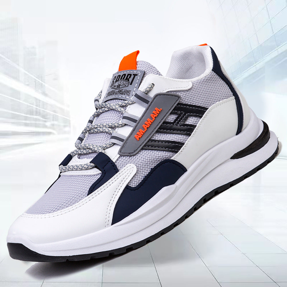 Step up your game with Men’s White Sports Sneakers—perfect for running, walking, and all-day comfort!