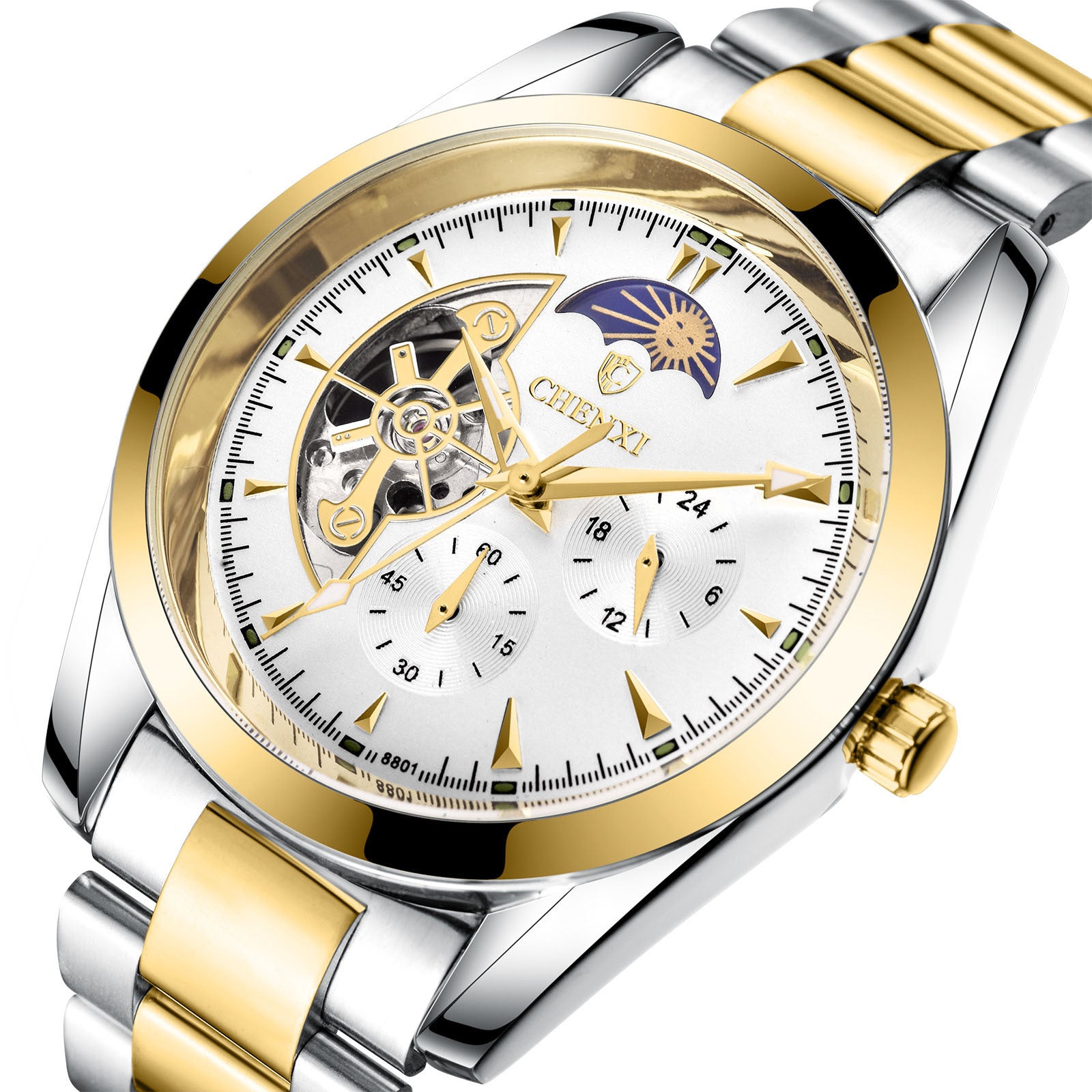 Elevate your style with our Men's Business Mechanical Watch—timeless, durable, and precise!