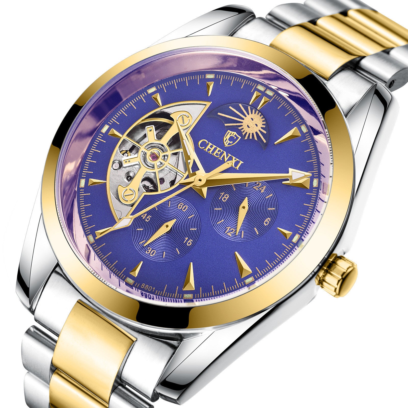 Elevate your style with our Men's Business Mechanical Watch—timeless, durable, and precise!