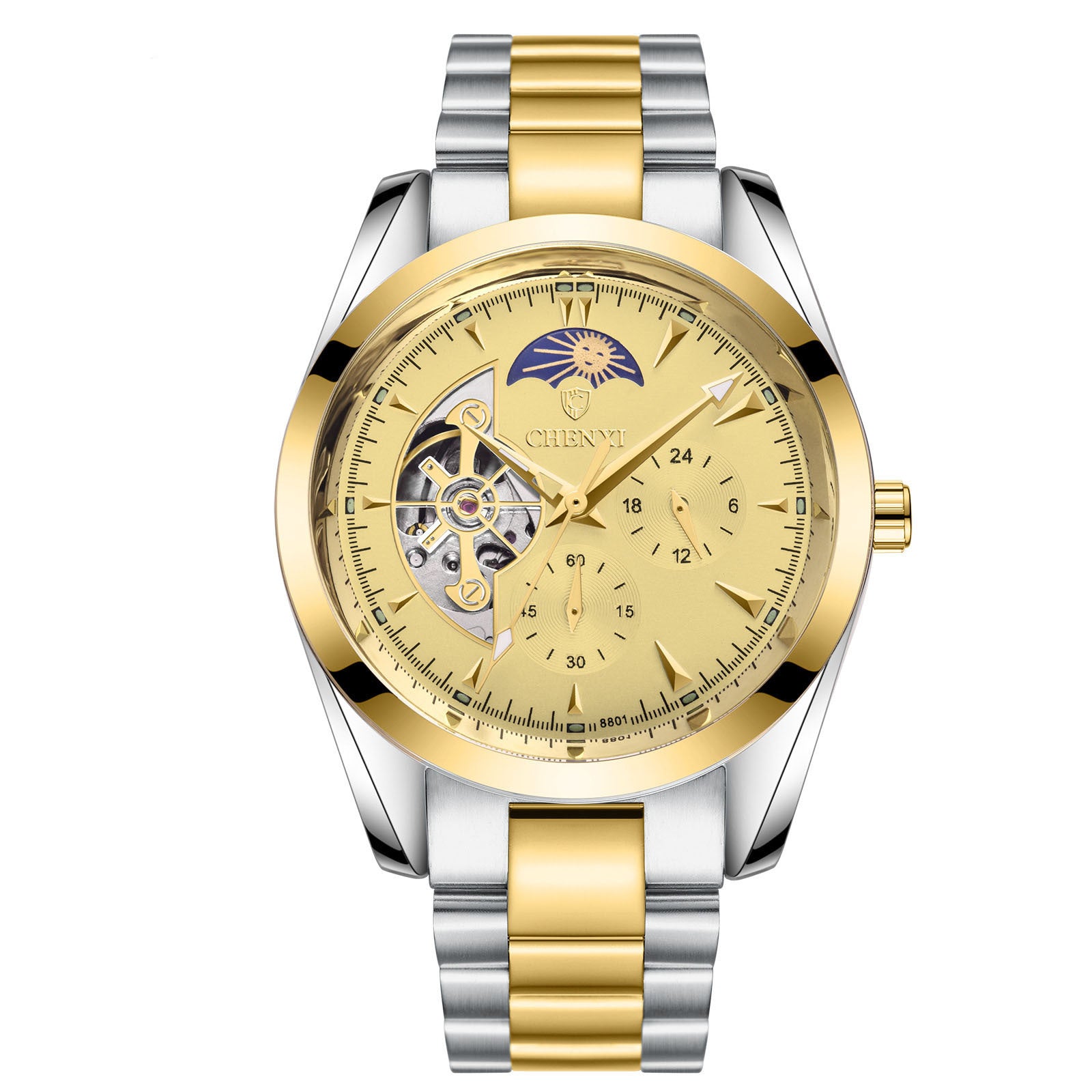 Elevate your style with our Men's Business Mechanical Watch—timeless, durable, and precise!