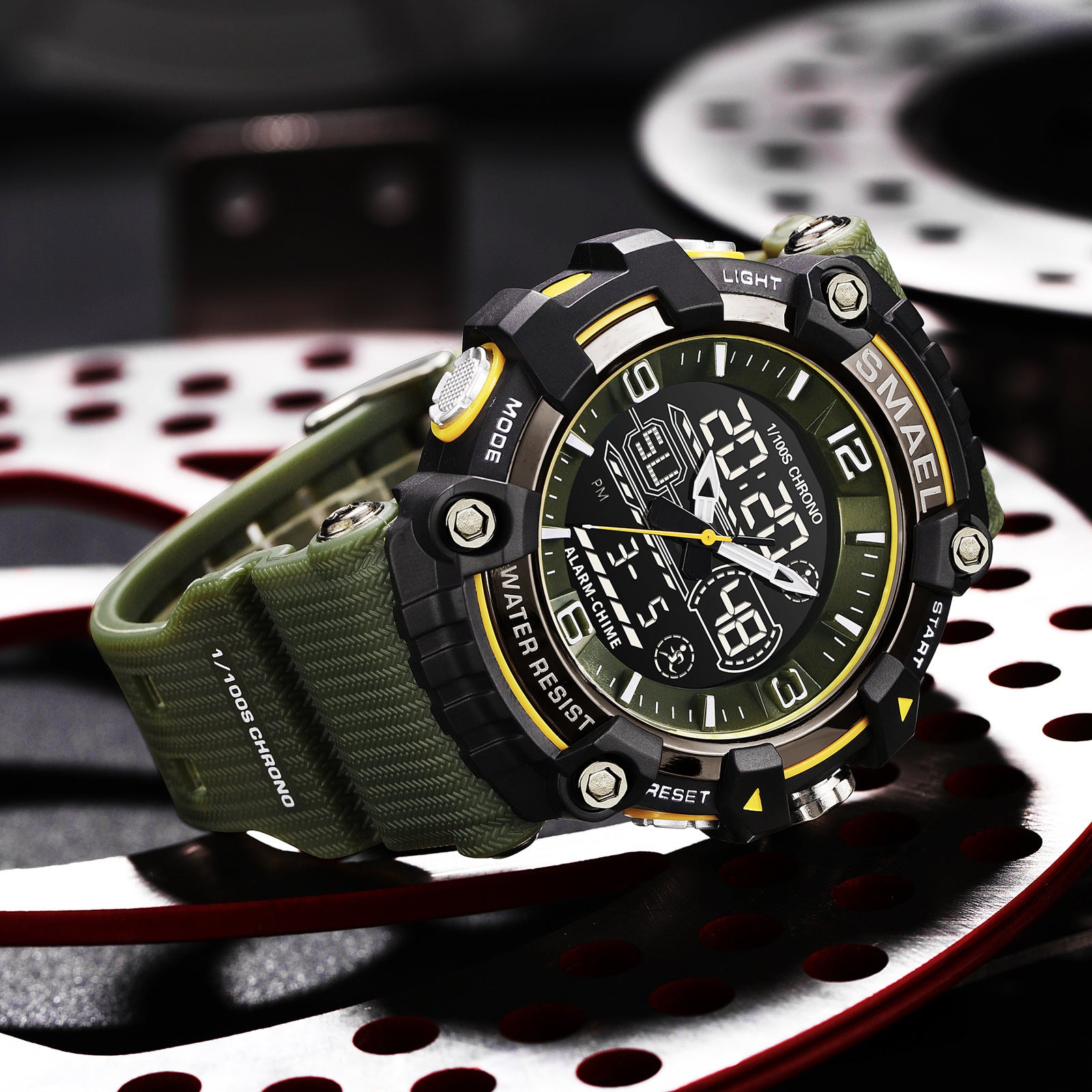 Stay on time with the Outdoor Sports Waterproof Alarm Clock Luminous Watch—perfect for any adventure!