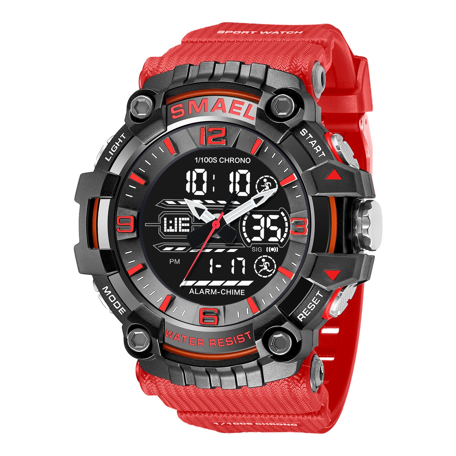 Stay on time with the Outdoor Sports Waterproof Alarm Clock Luminous Watch—perfect for any adventure!