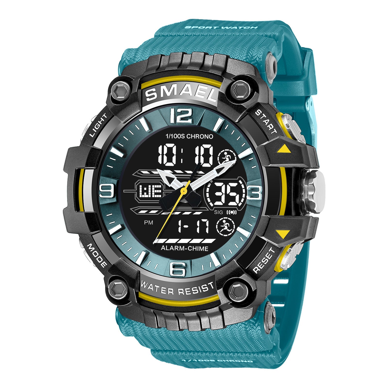 Stay on time with the Outdoor Sports Waterproof Alarm Clock Luminous Watch—perfect for any adventure!