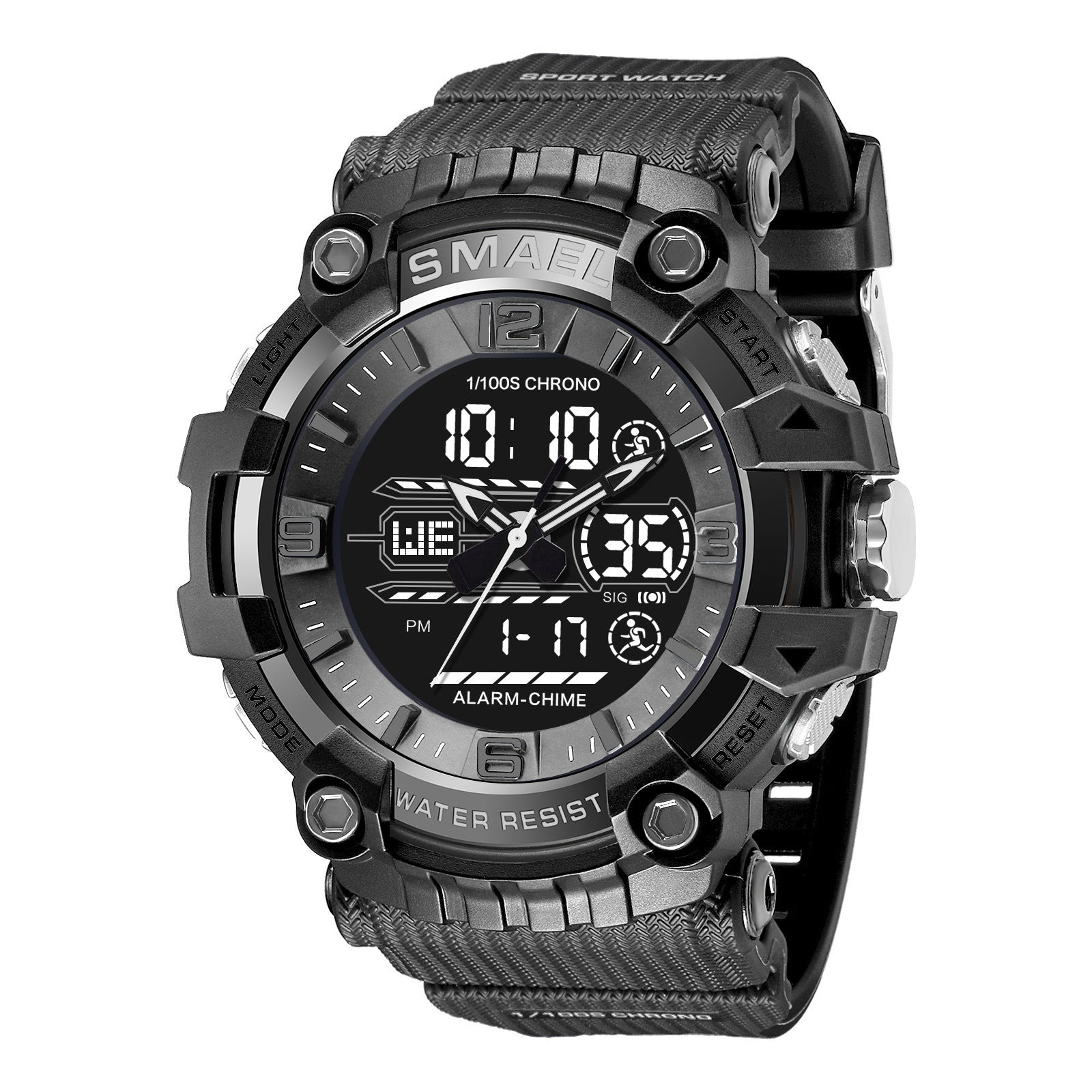 Stay on time with the Outdoor Sports Waterproof Alarm Clock Luminous Watch—perfect for any adventure!