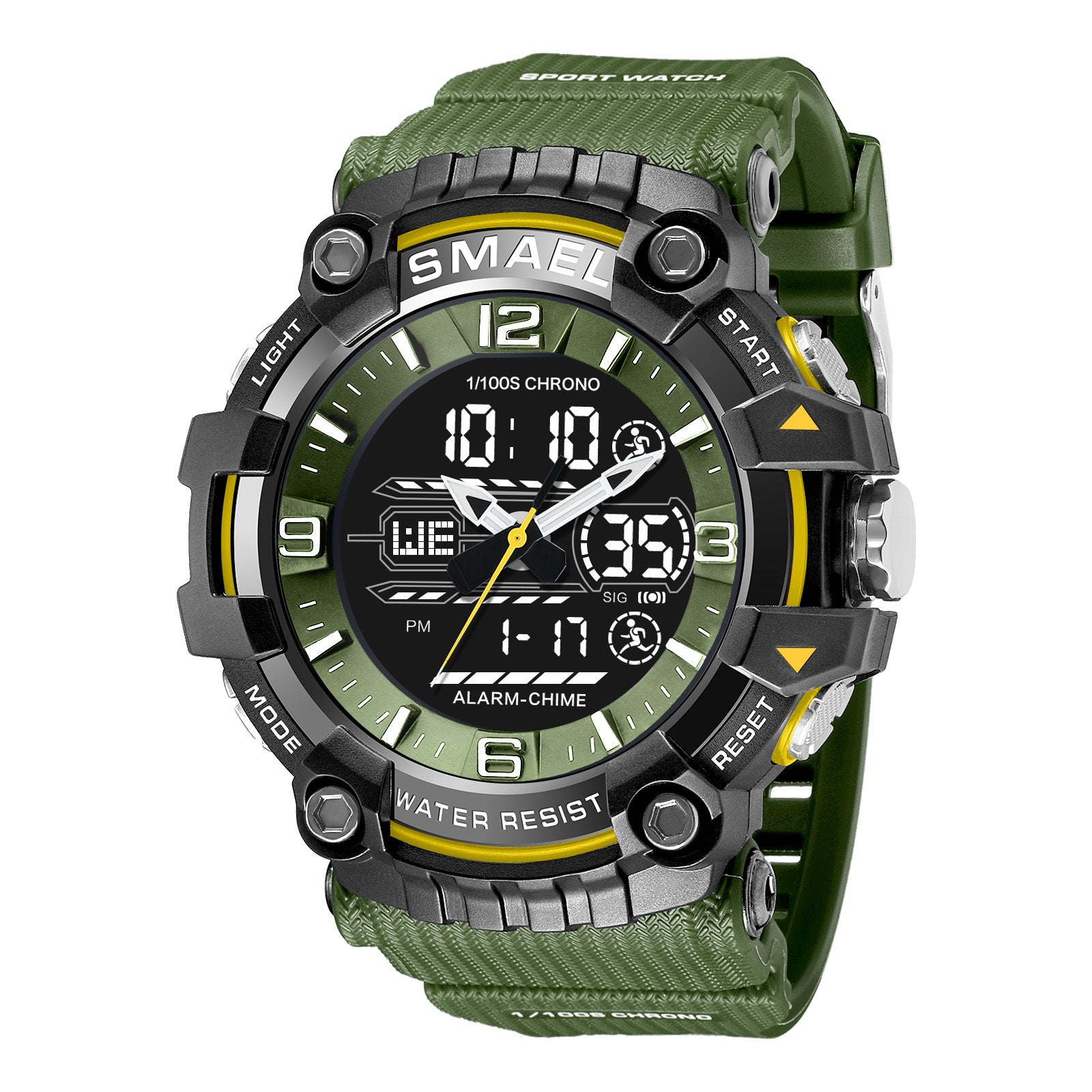 Stay on time with the Outdoor Sports Waterproof Alarm Clock Luminous Watch—perfect for any adventure!