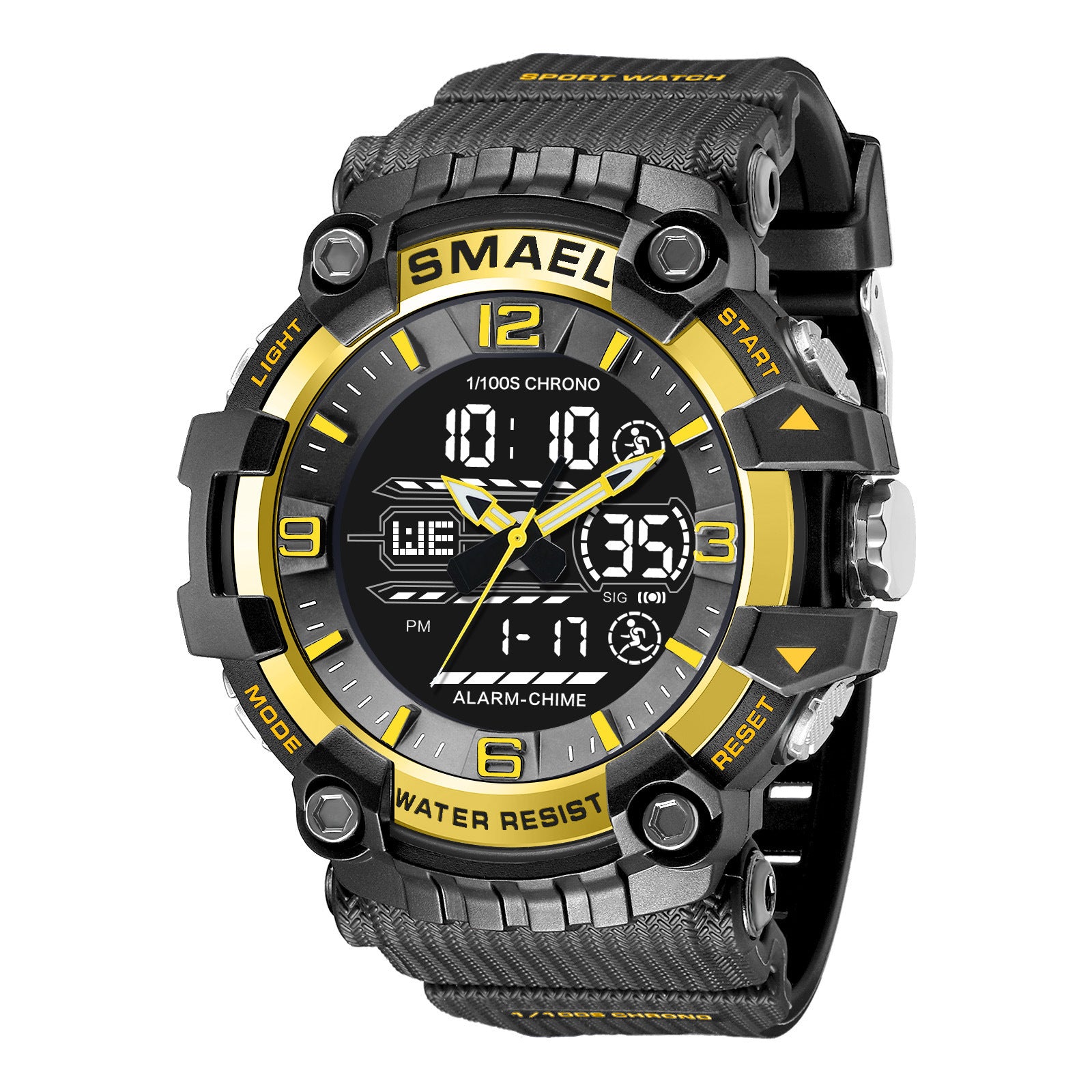 Stay on time with the Outdoor Sports Waterproof Alarm Clock Luminous Watch—perfect for any adventure!
